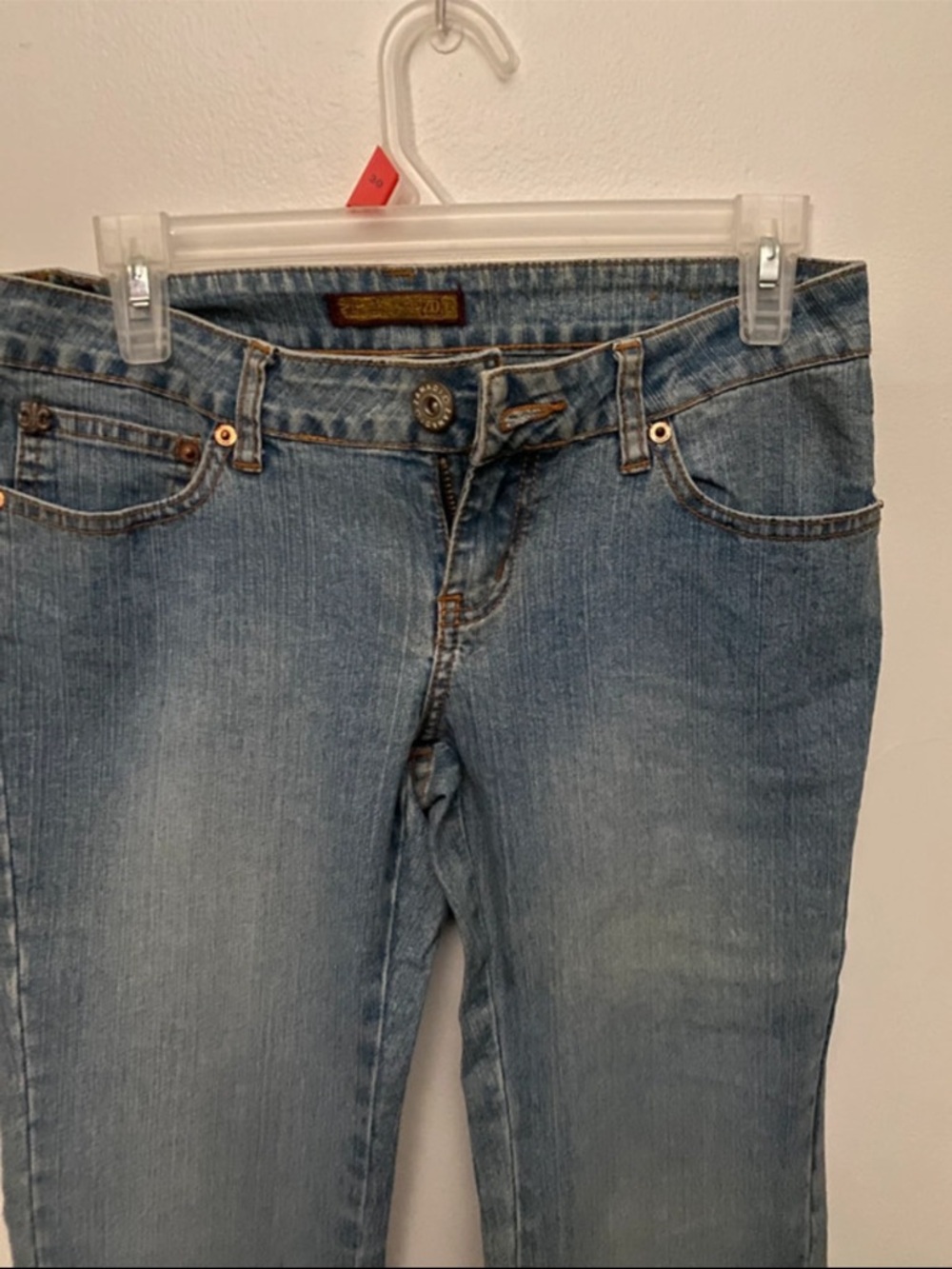 American Eagle Outfitters Light Wash Straight Leg Jeans